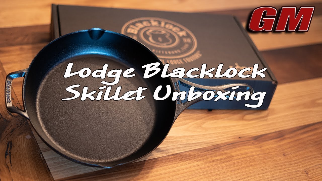 Lodge Blacklock Skillet Unboxing