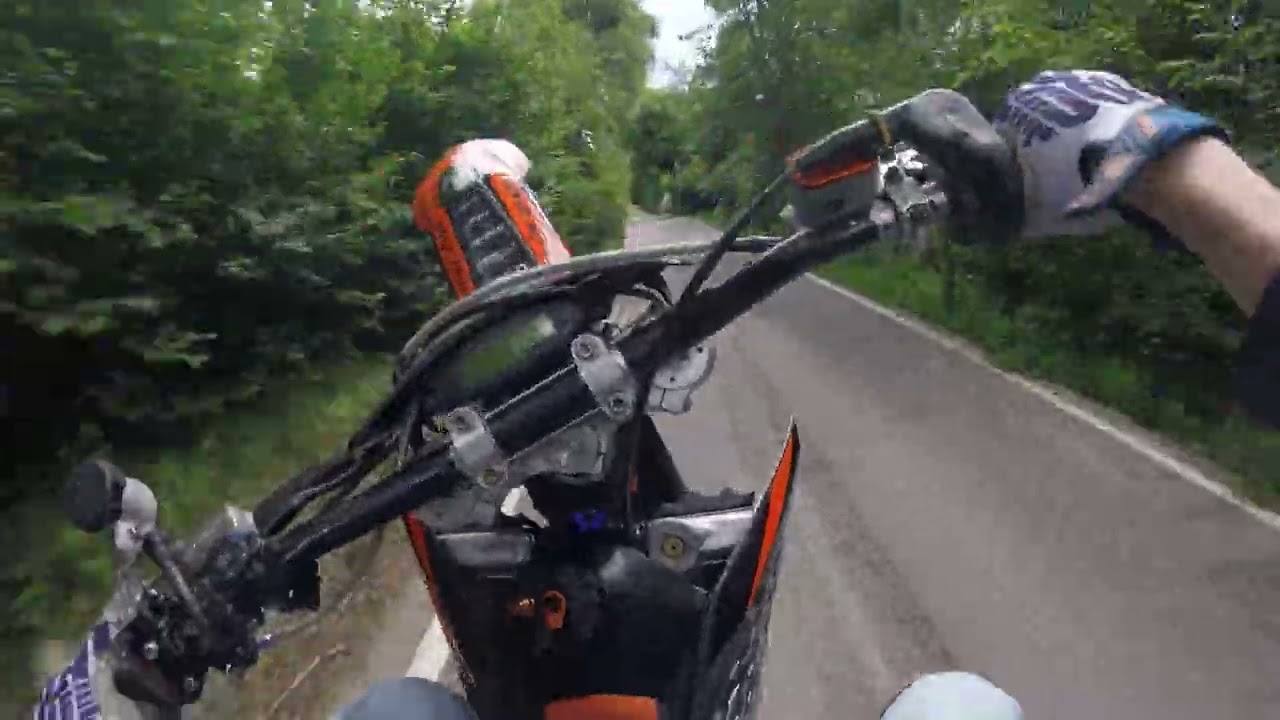 MOUNTAIN racing with DA BOYS | KTM EXC 125 | SHORTY