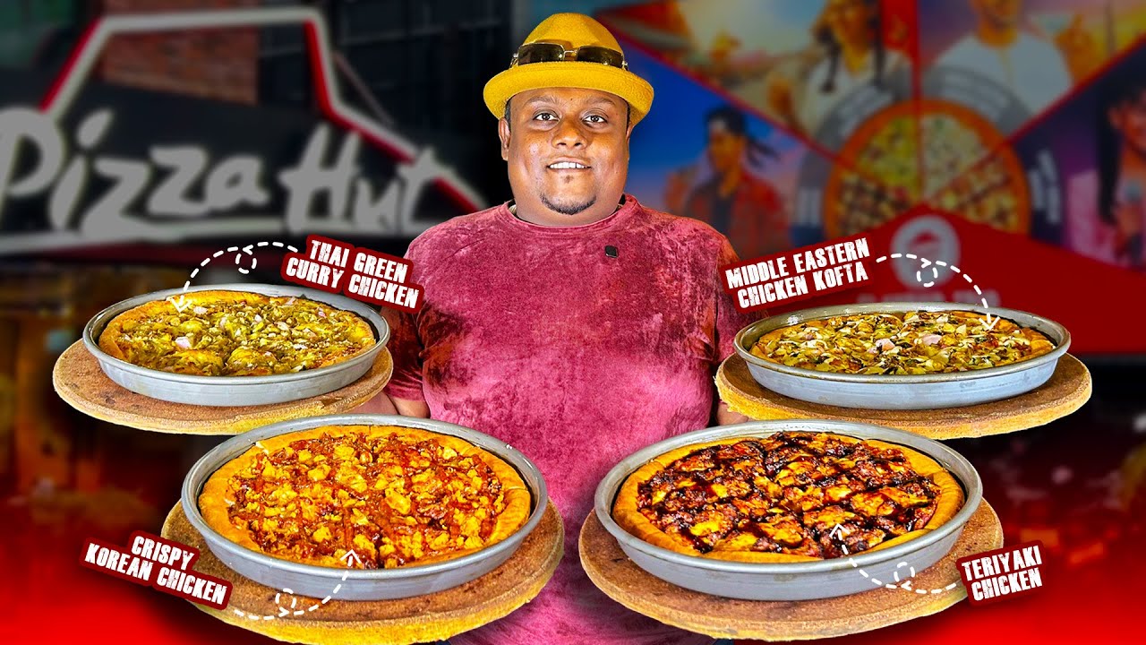 හැමෝම හොයපු, Pizza Hut එකේ අලුත්ම Pizza 04 මෙන්න.. 🍕