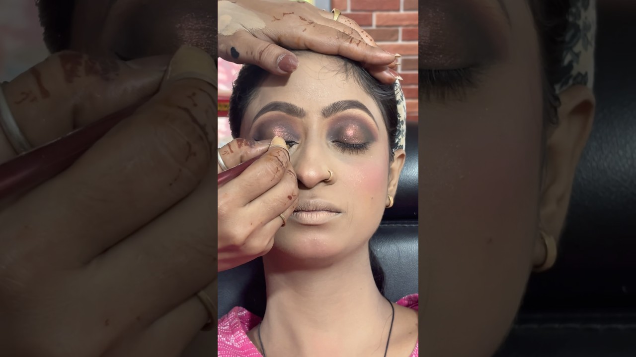 Beautiful bridal eye look #makeup #eyemakeup #shortsfeed #trending #viral #explore #viralvideo #new