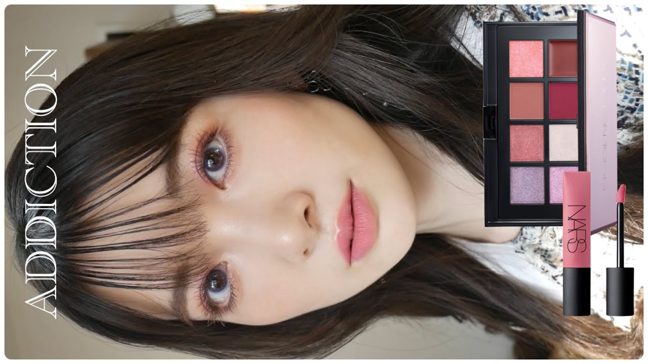 【ADDICTION新作】青みピンク×紫ラメ💗安定に可愛すぎる🤦‍♀️
