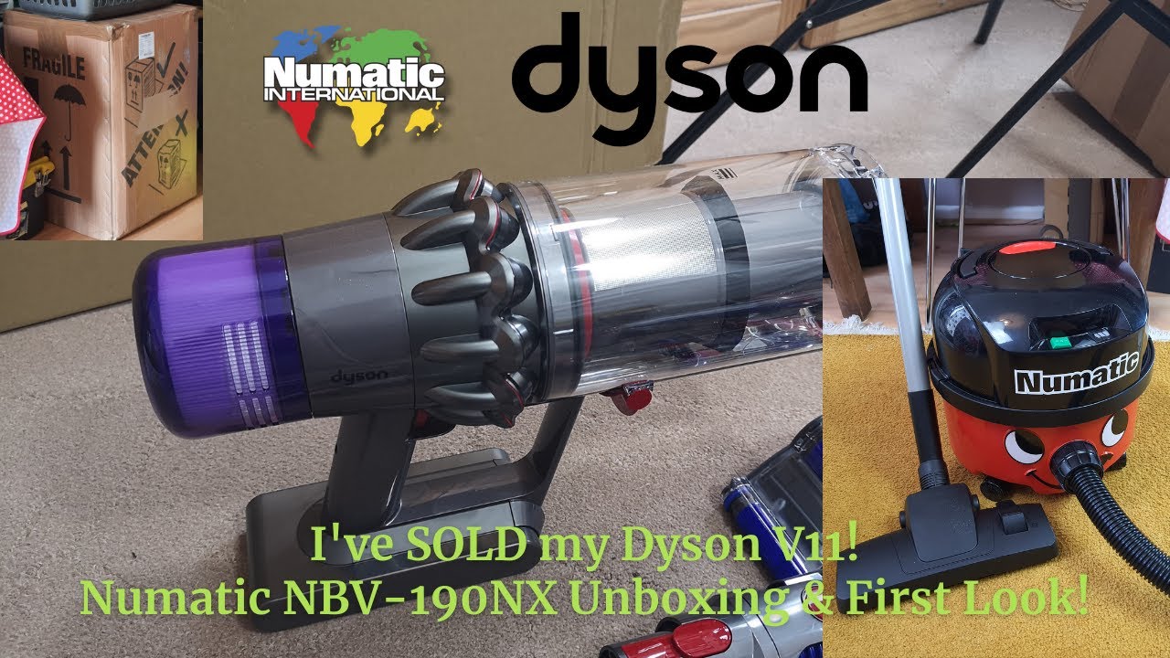 I SOLD my Dyson V11 Absolute+ and bought a Numatic NBV190NX! Unboxing & First Look!