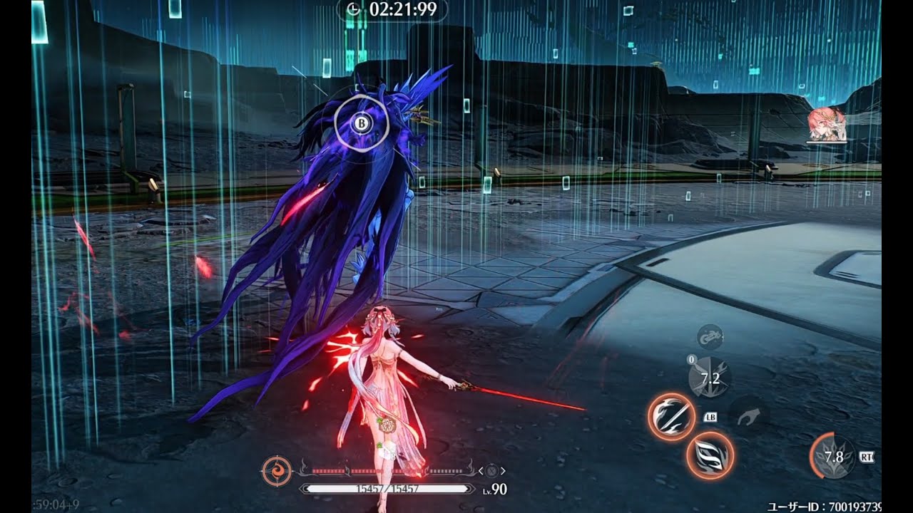【鳴潮】ホロタク６　無妄者　長離S2R1　単騎　ノーヒット