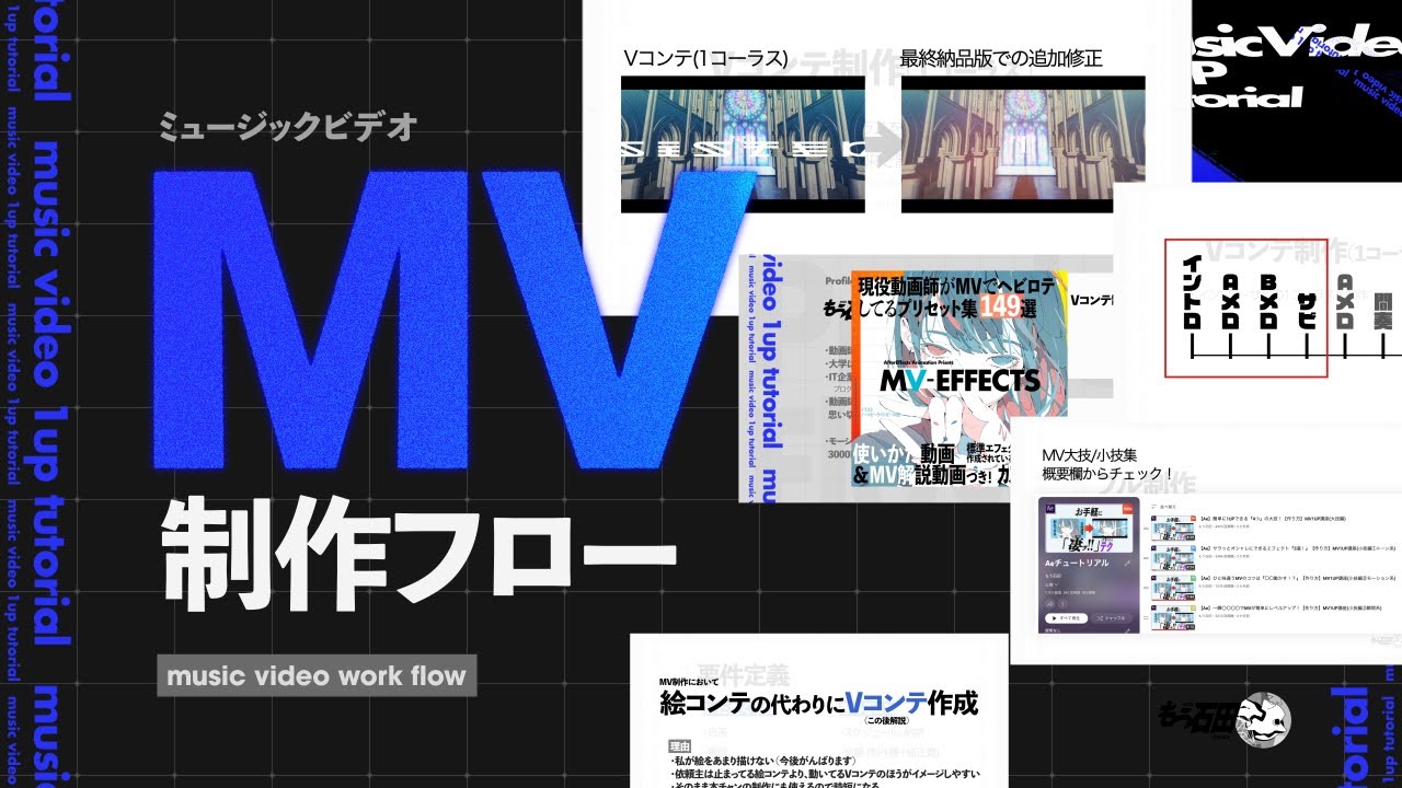 【MV1UP講座】ミュージックビデオ作り方＆制作フローを大公開！
