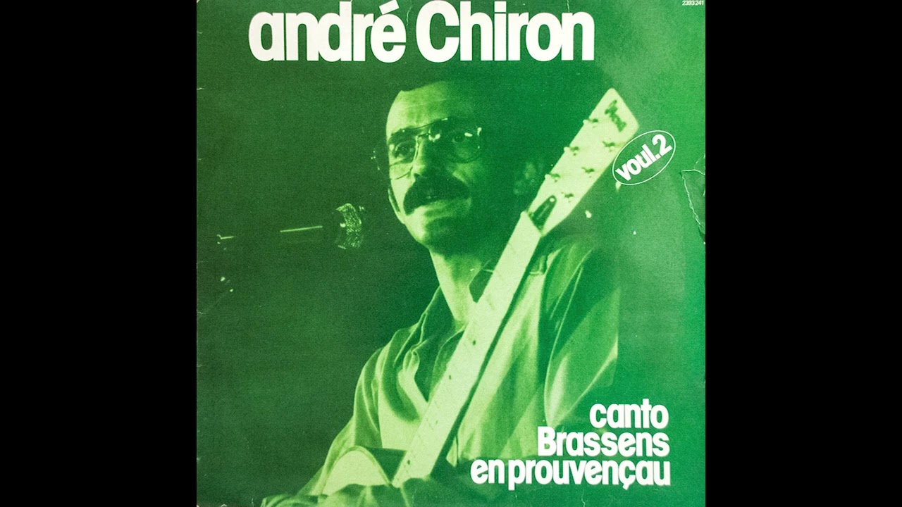André Chiron canto Brassens en provençau - Voul.2 (1979)