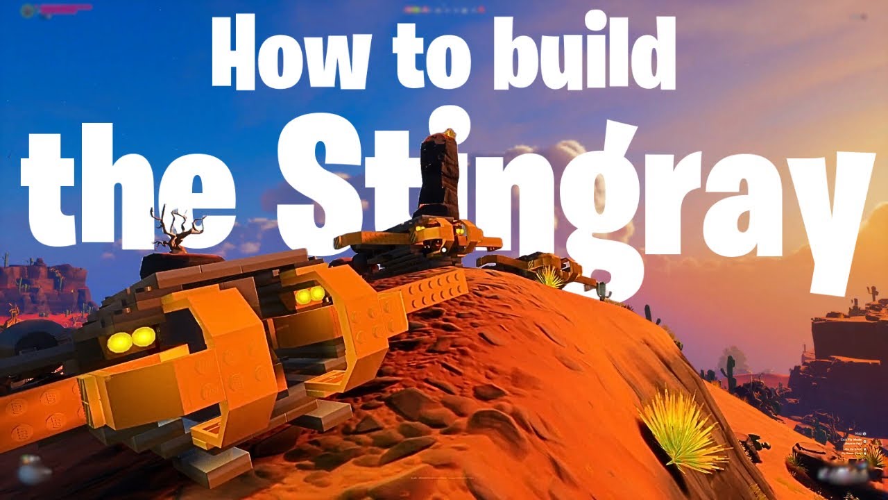 How to build the FASTEST aircraft in my LEGO Fortnite fleet!