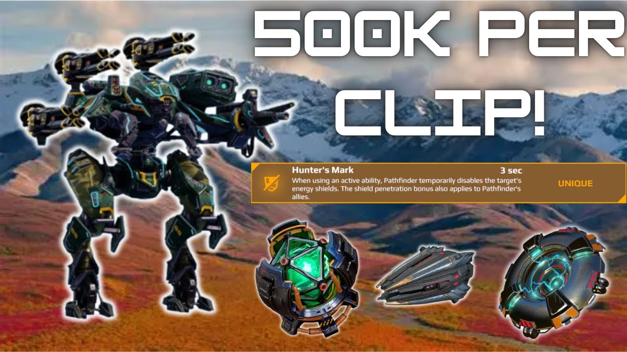 Возможно, это действительно ЛУЧШАЯ сборка для Pathfinder в War Robots!