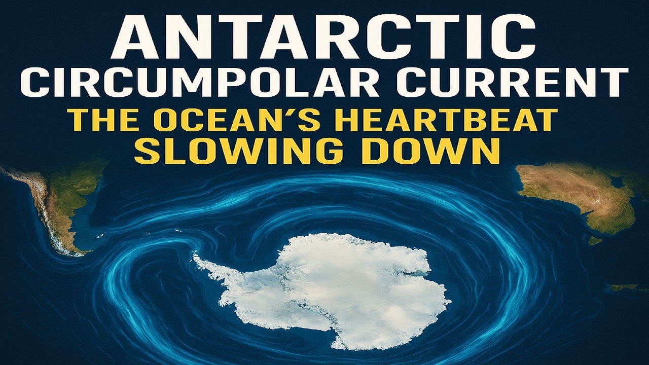 Antarctic Circumpolar Current: The Ocean's Heartbeat Slowing Down