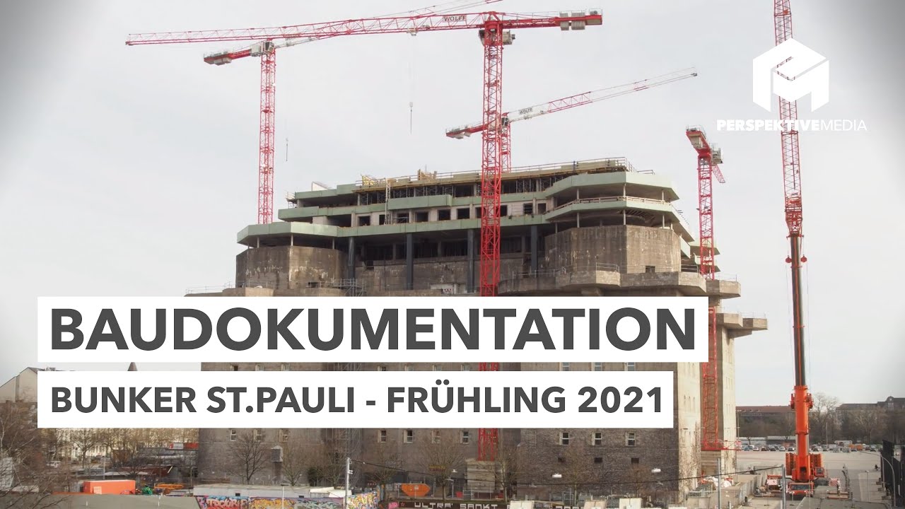 Bunker St.Pauli - Zwischenstand Frühling 2021 - Baudokumentation