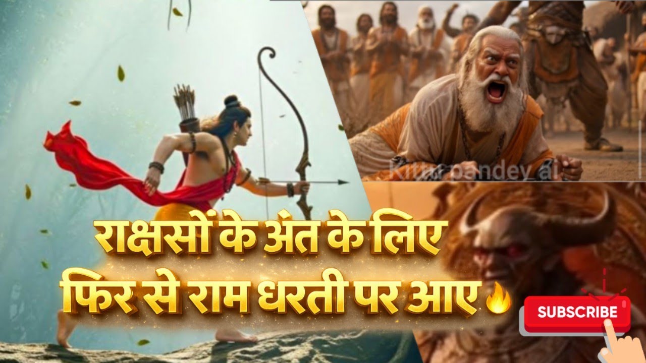 राक्षसों के अंत के लिए फिर से राम धरती पर आए| 🔥 | Ram vs Rakshas Powerful Scene & | #ramayan