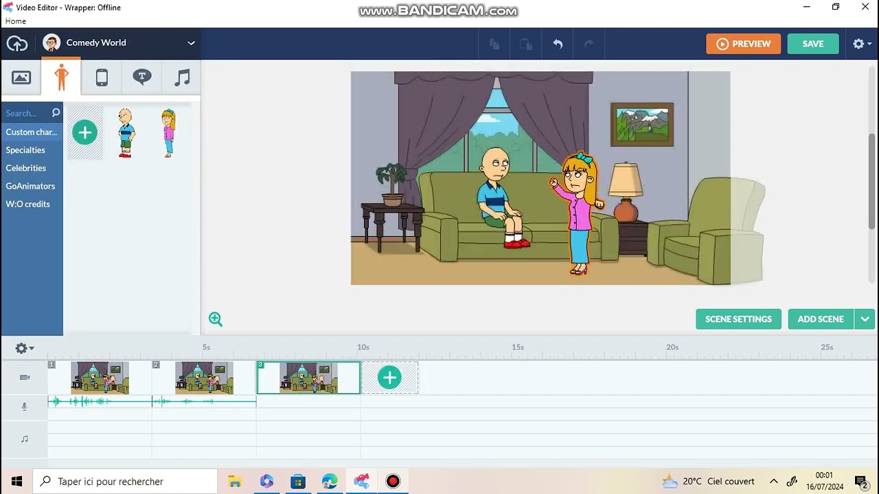 Making Cody gets grounded For  Nothing GoAnimate