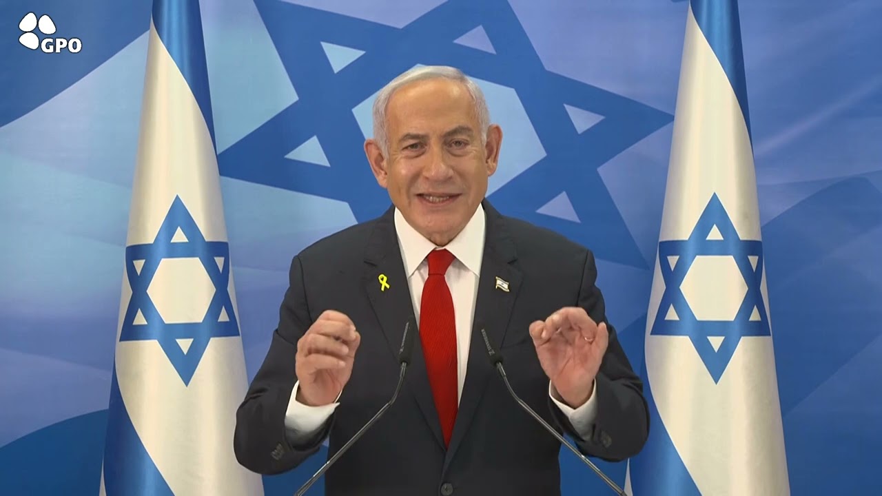 דברי ראש הממשלה נתניהו במסיבת עיתונאים