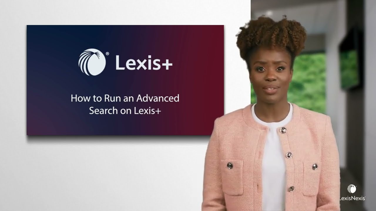 How to run an advanced search on Lexis+UK