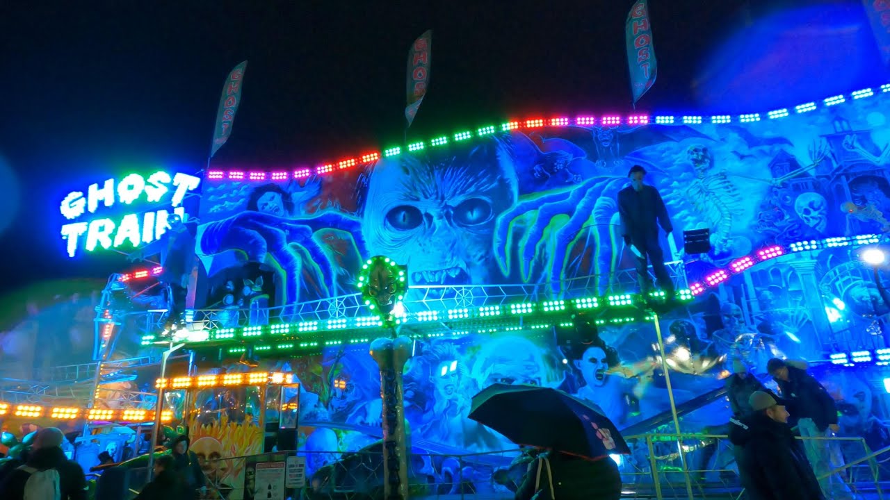 Edward Burton's Ghost Train on-ride POV @ Abingdon Bonfire & Fireworks Fun Fair (15/11/2025)