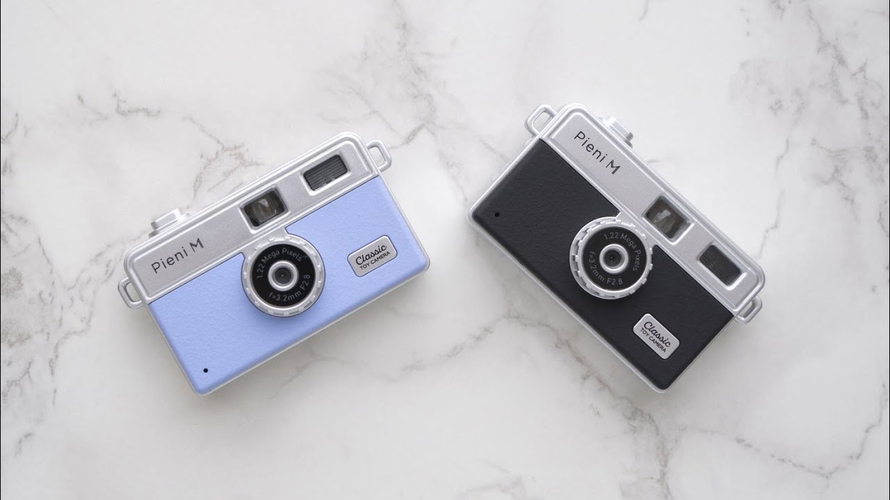 An ultra-compact toy digital camera with a classic design, now featuring an LCD monitor.