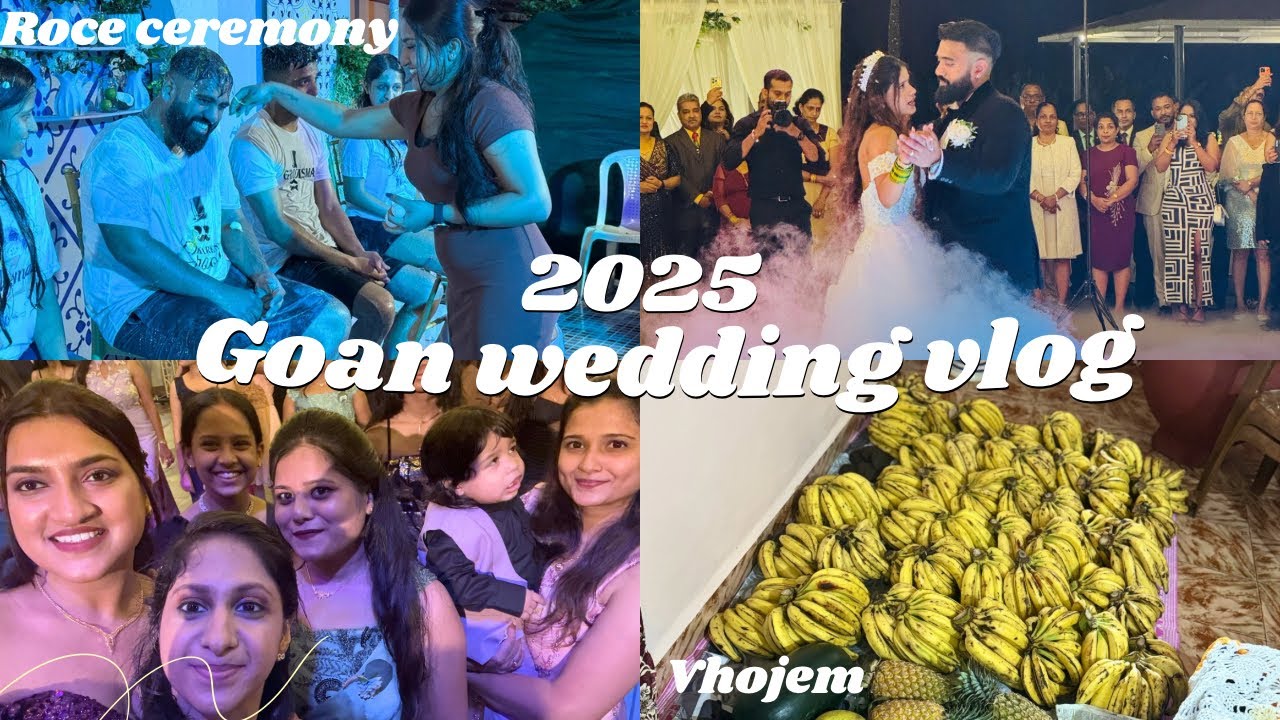 Goan Wedding Traditions: A Beautiful Blend of Culture & Celebration! 💍🌴✨ #goanvlogger