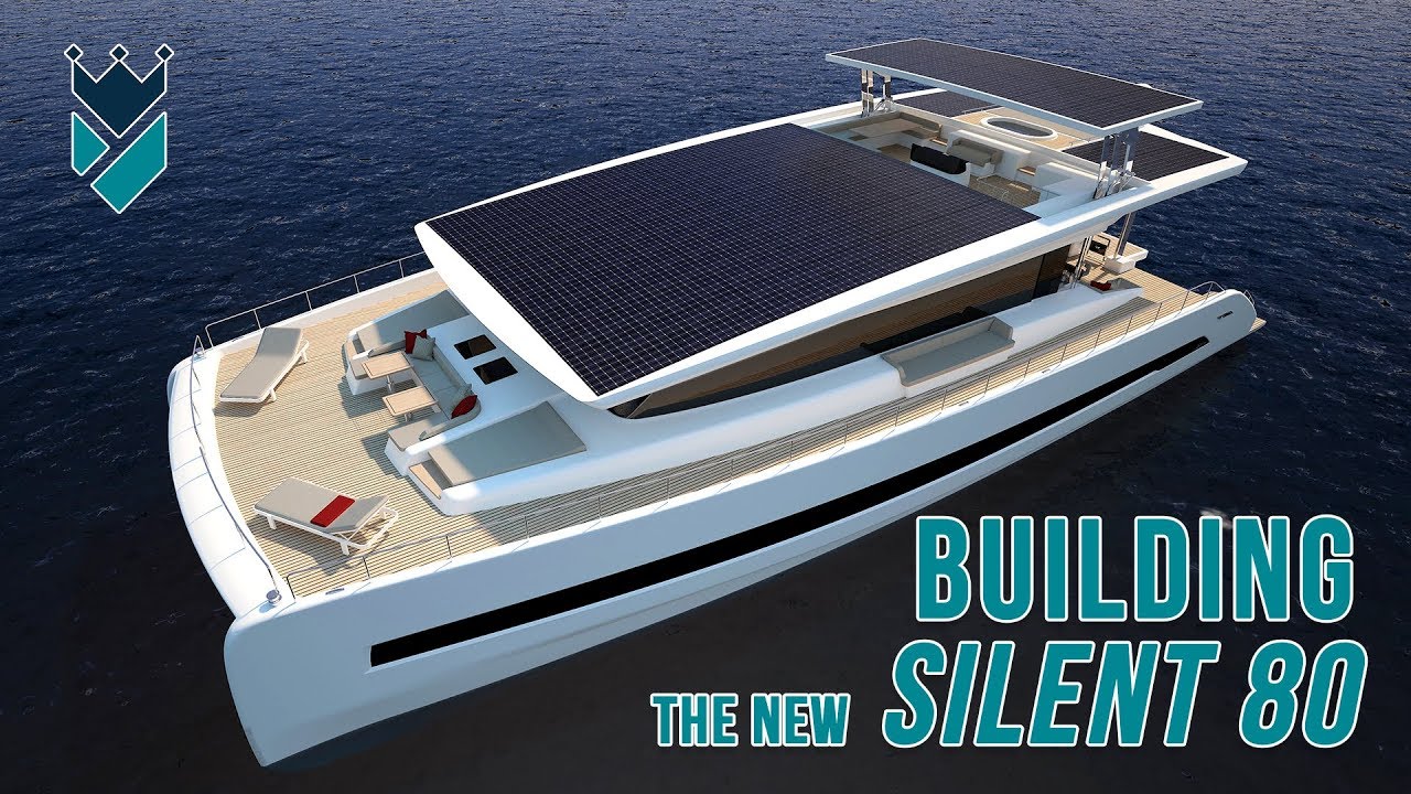 SILENT YACHTS SENSATIONAL 80' CATAMARAN - HOW THEY BUILD IT!