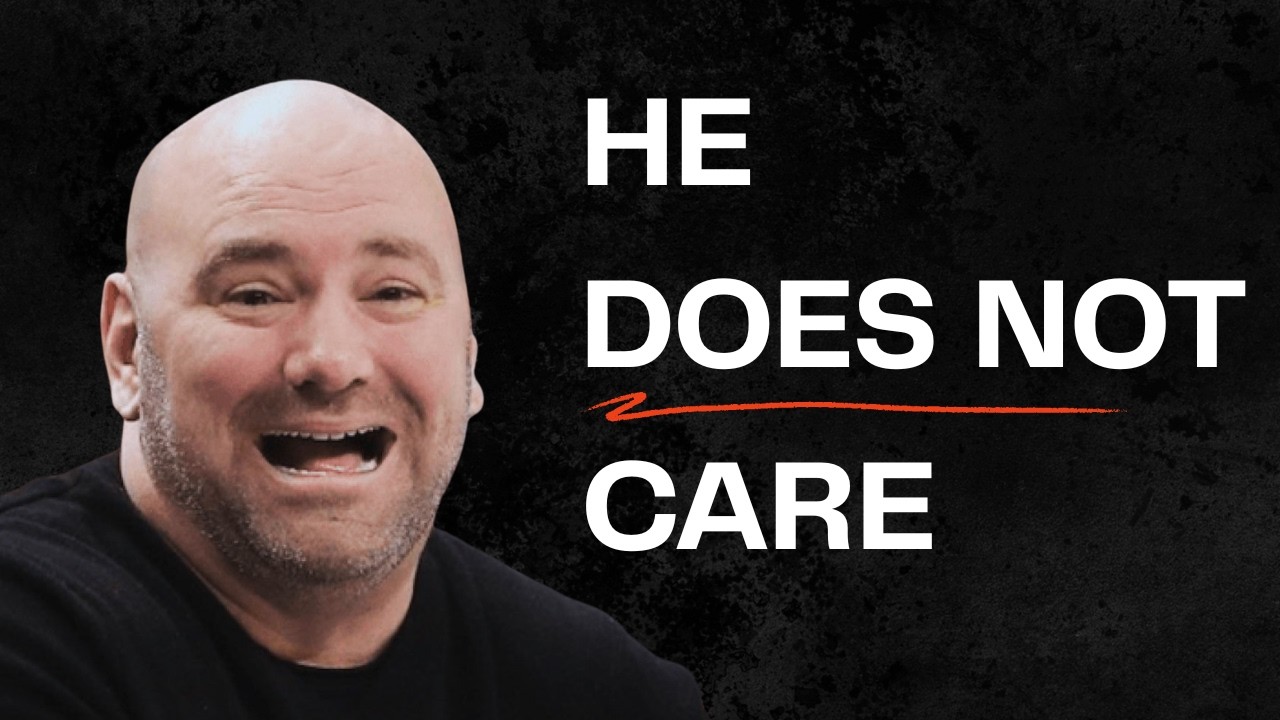 Sorry, We Need to Talk About Dana White