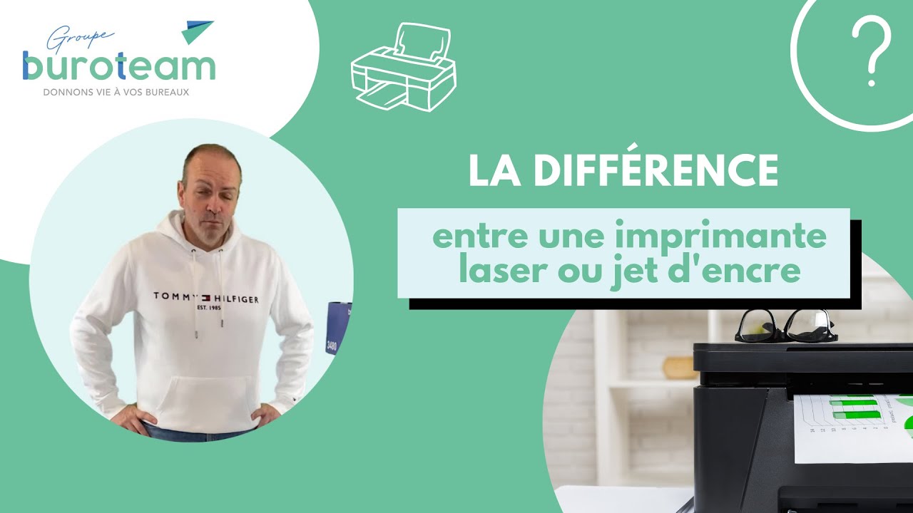 Laser ou Jet d'encre