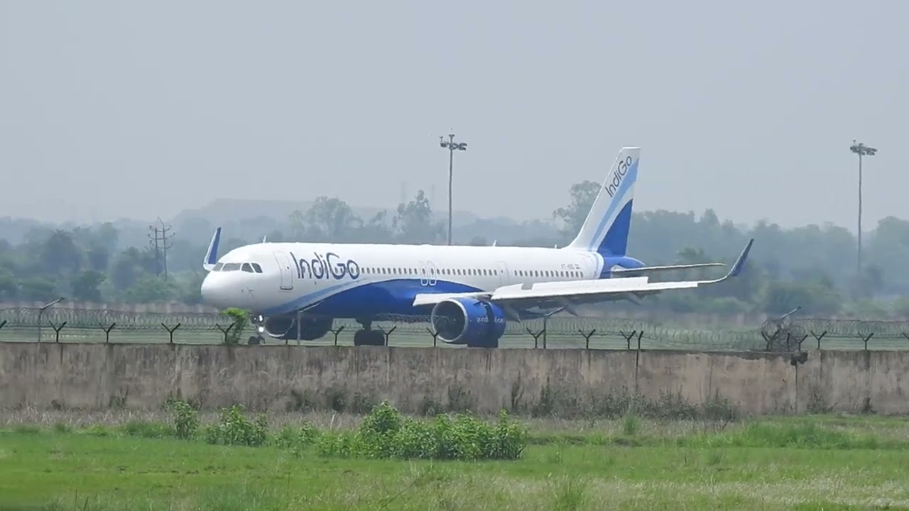 Landing on Kazi Nazrul Islam Airport Andal ©MyGeo_Ruben || UKHRA || ANDAL || DURGAPUR || ASANSOL