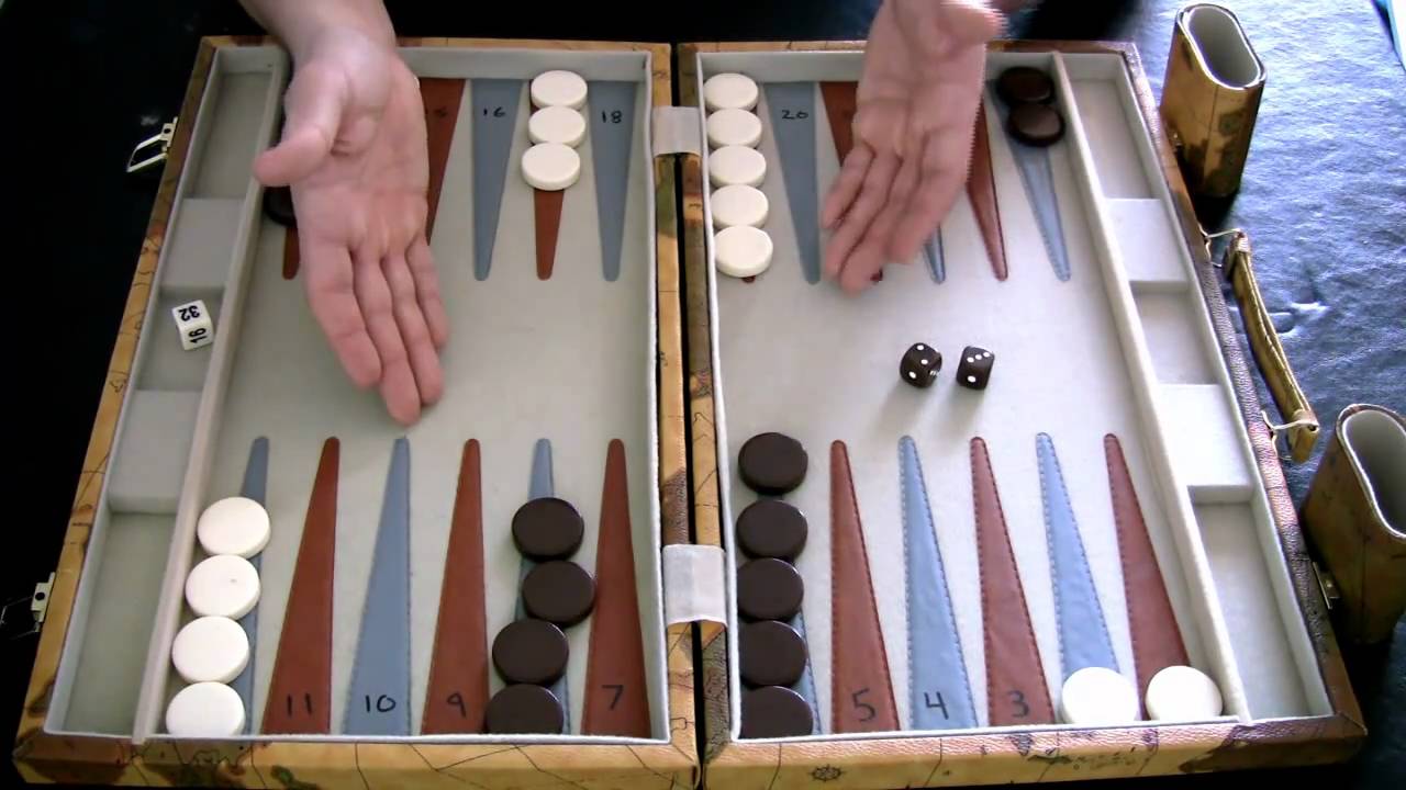 Учебное пособие по игре в нарды для начинающих - 2 - Как передвигать шашки
