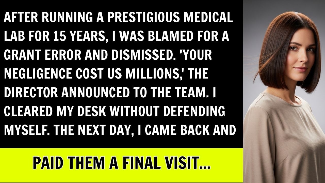 Boss Called Me 'Negligent', Blamed Me For Error, And Fired Me. The Next Day, I Paid Them A Visit...
