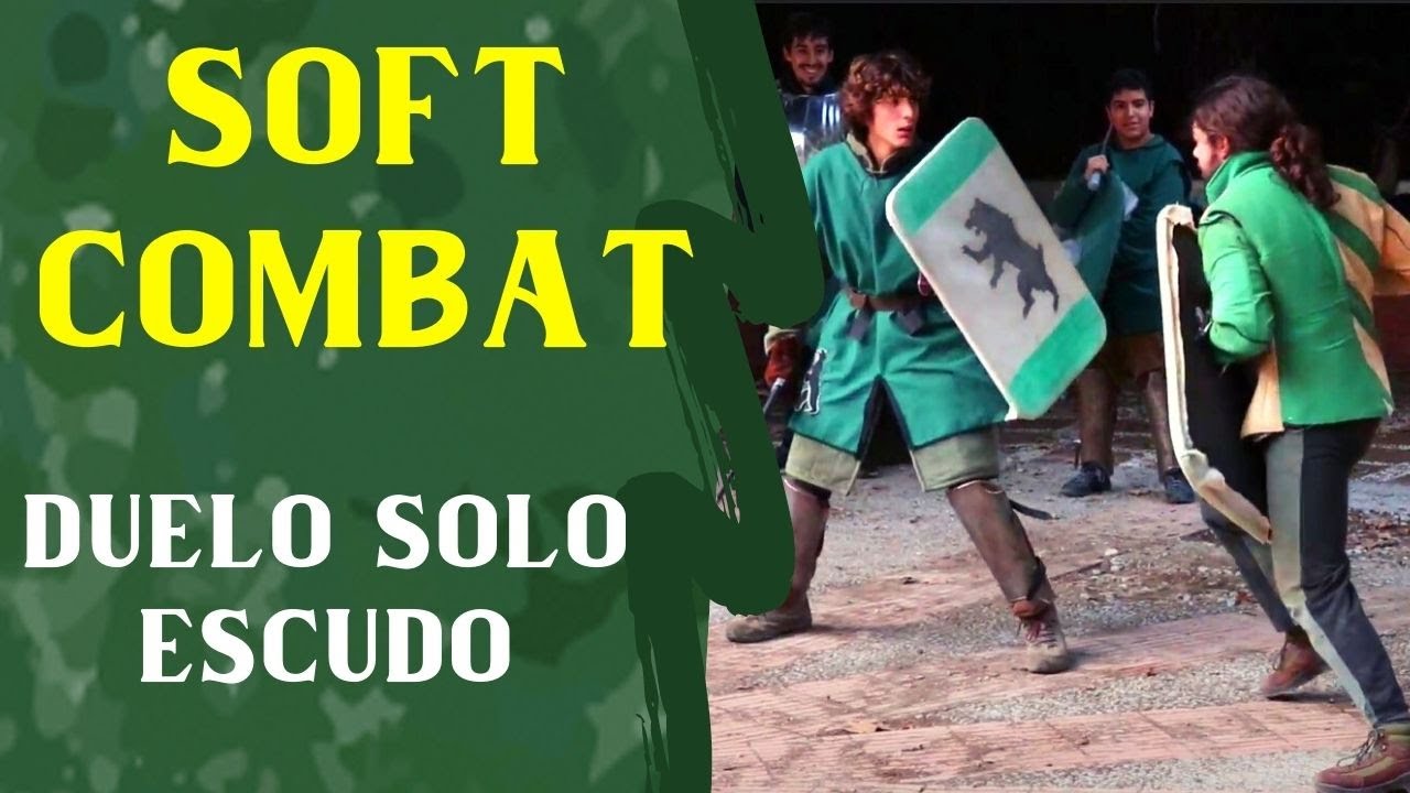 SOFTCOMBAT - Duelo solo a escudo ¿SIN ARMA?