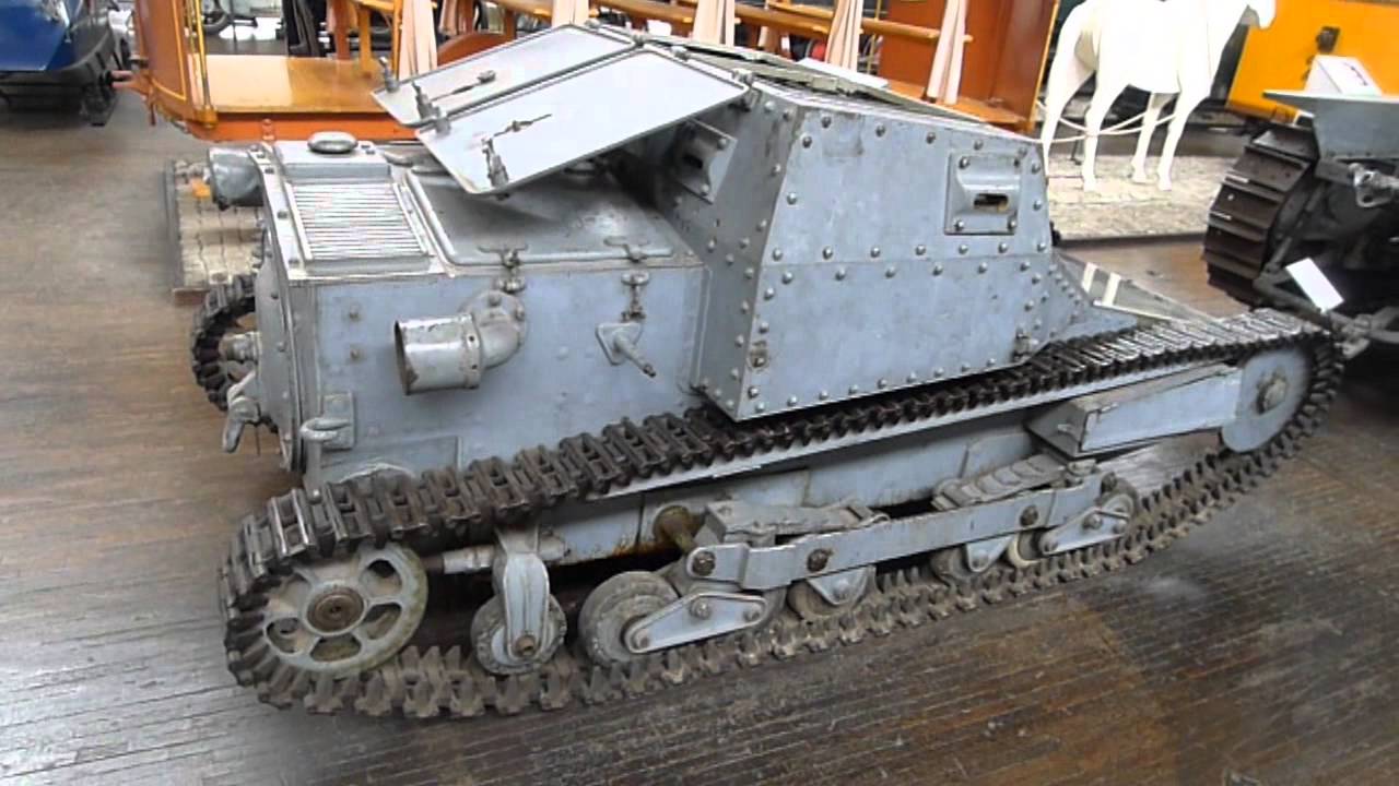 Tank Panzer Carro Veloce CV35 Italian WW II