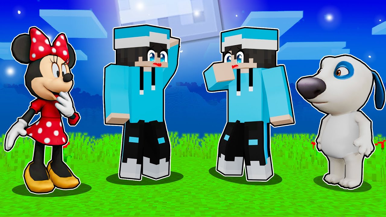ماين كرافت لكن جمسه استخدم اله الاستنساخ !!؟ 🤯🔥
