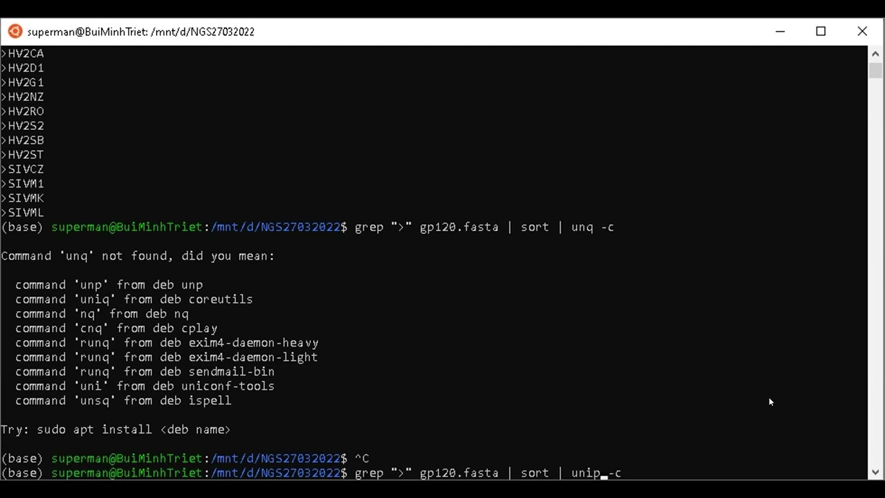 NGS 15: Primer design and GNU Datamash alternative one-liner