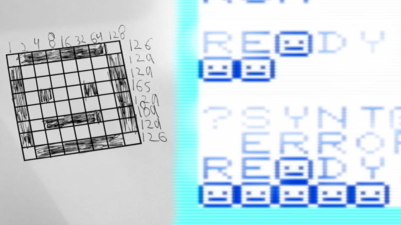 Redefining The Character Set on The Commodore VIC-20 (In Basic)