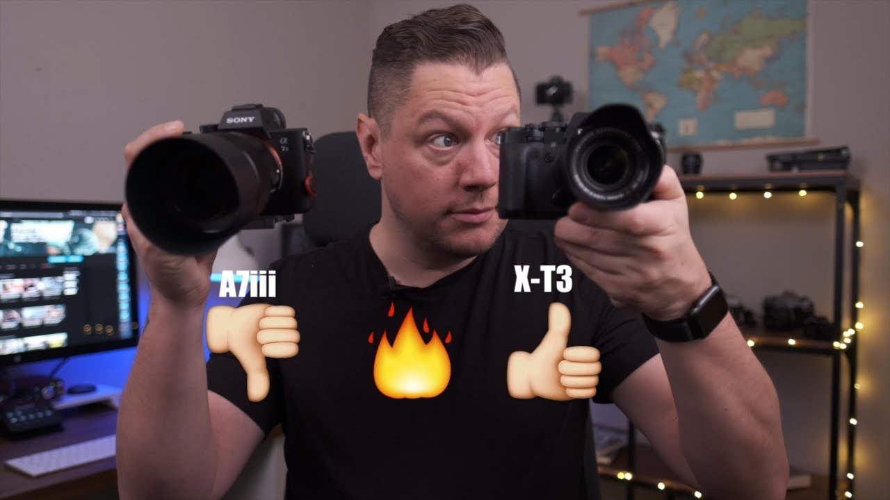 WHY I'm KEEPING the Fuji X-T3 and SELLING the Sony A7iii !!!