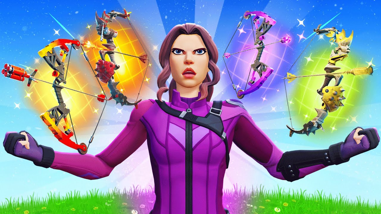 The BOW *ONLY* Challenge in Fortnite! (They're Back)