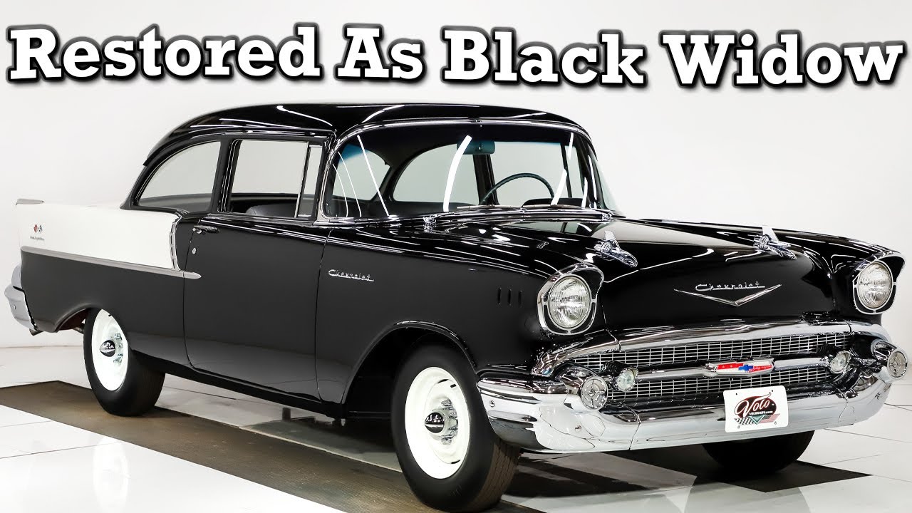 1957 Chevrolet 150 Black Widow for sale at Volo Auto Museum (V20846)