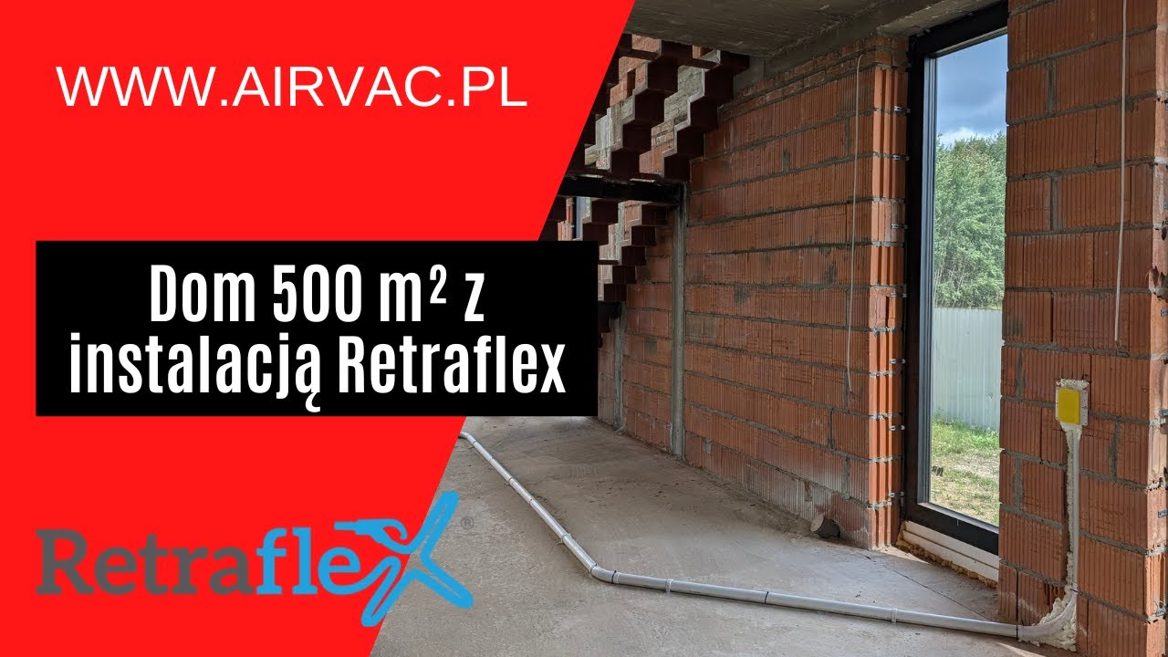 Dom 500m² z instalacją centralnego odkurzania Retraflex - jak nam wyszło ❓❓❓