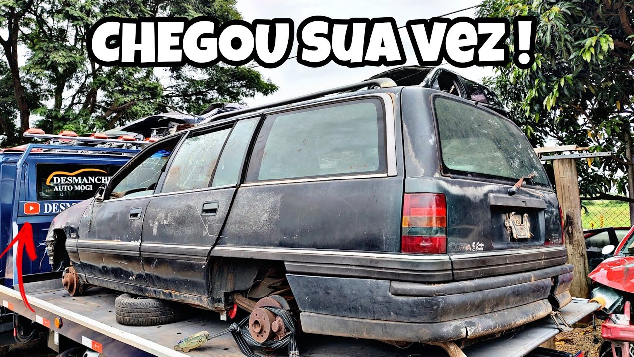 POR ISSO ESTÃO FICANDO EXTINTAS / CHEVROLET OMEGA SUPREMA GLS 1994 VAMOS DESMONTAR .
