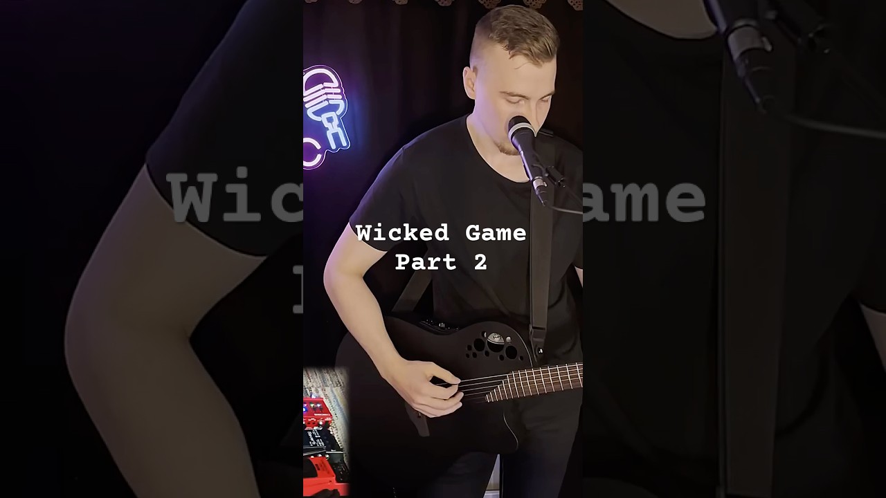 Wicked Game | Looper Cover 🎸 Full video on my channel! #chrisisaak #wickedgame #loopercover