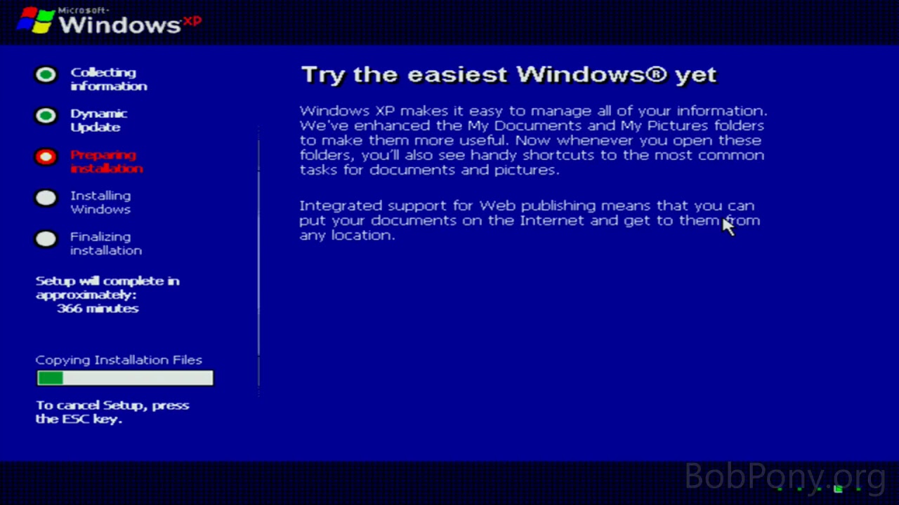Upgrading through every consumer version of Windows on the Gateway GT5028 Part 2