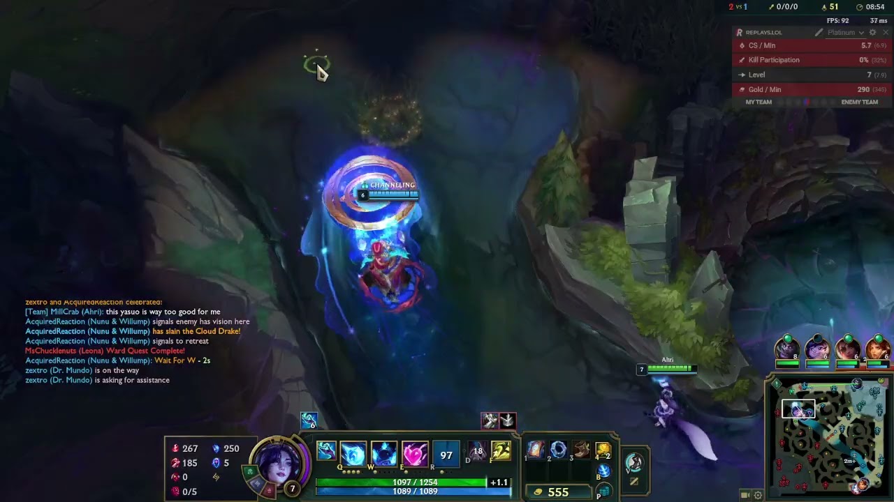 Ahri Game 1 (Win vs Yasuo)