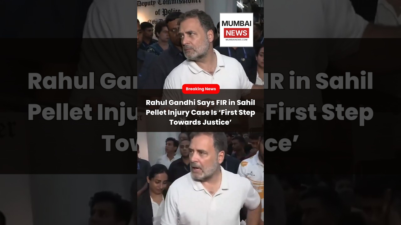 Rahul Gandhi on Sahil Pellet Injury: FIR Delayed for 7.5 Hours, Vision Lost
