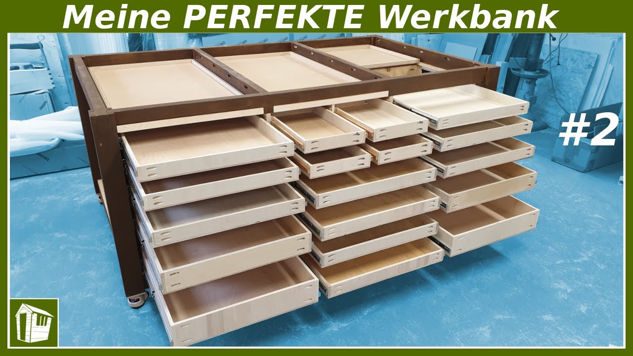 XXL Schubladenbau - Schnell, Einfach, Stabil! Werkbank selber bauen
