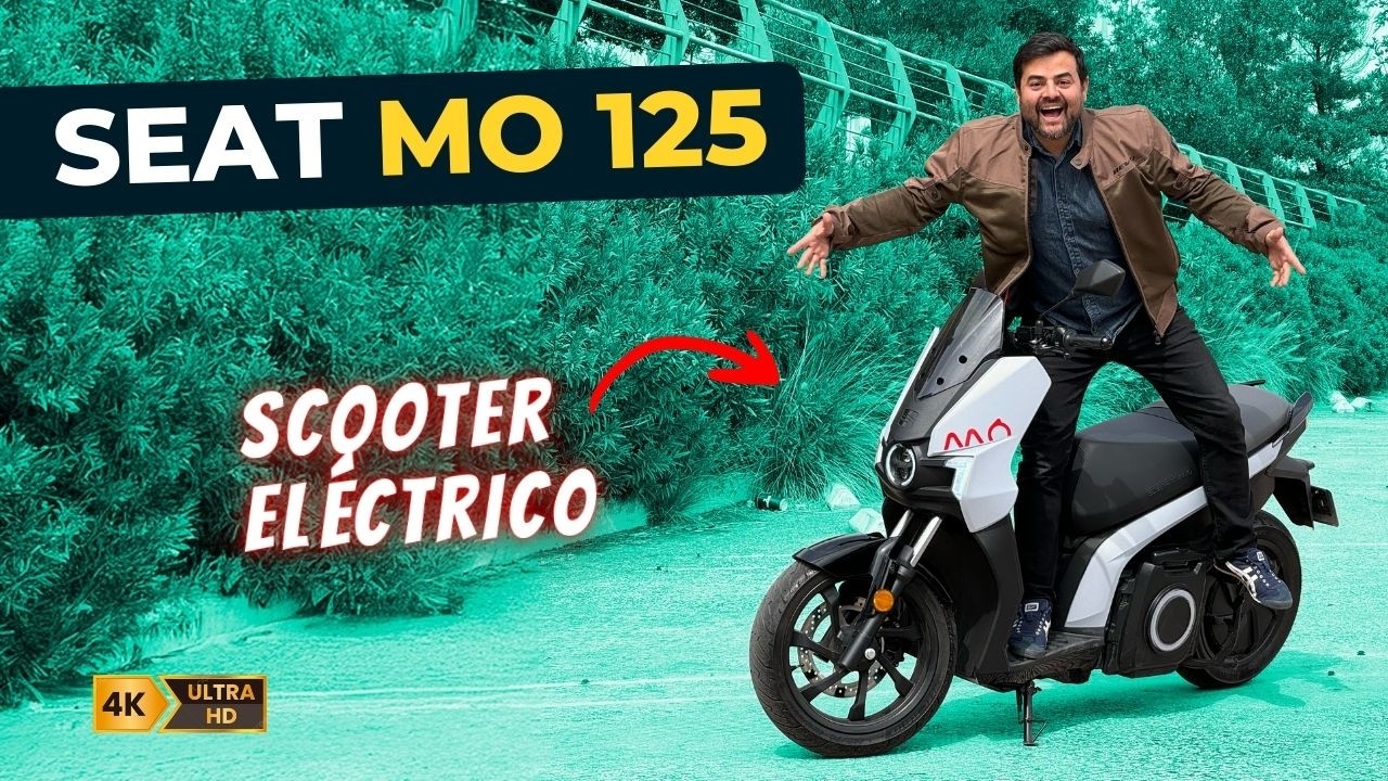 Probamos la Seat Mo 125 ⚡: 100% eléctrica, urbana y con batería extraíble