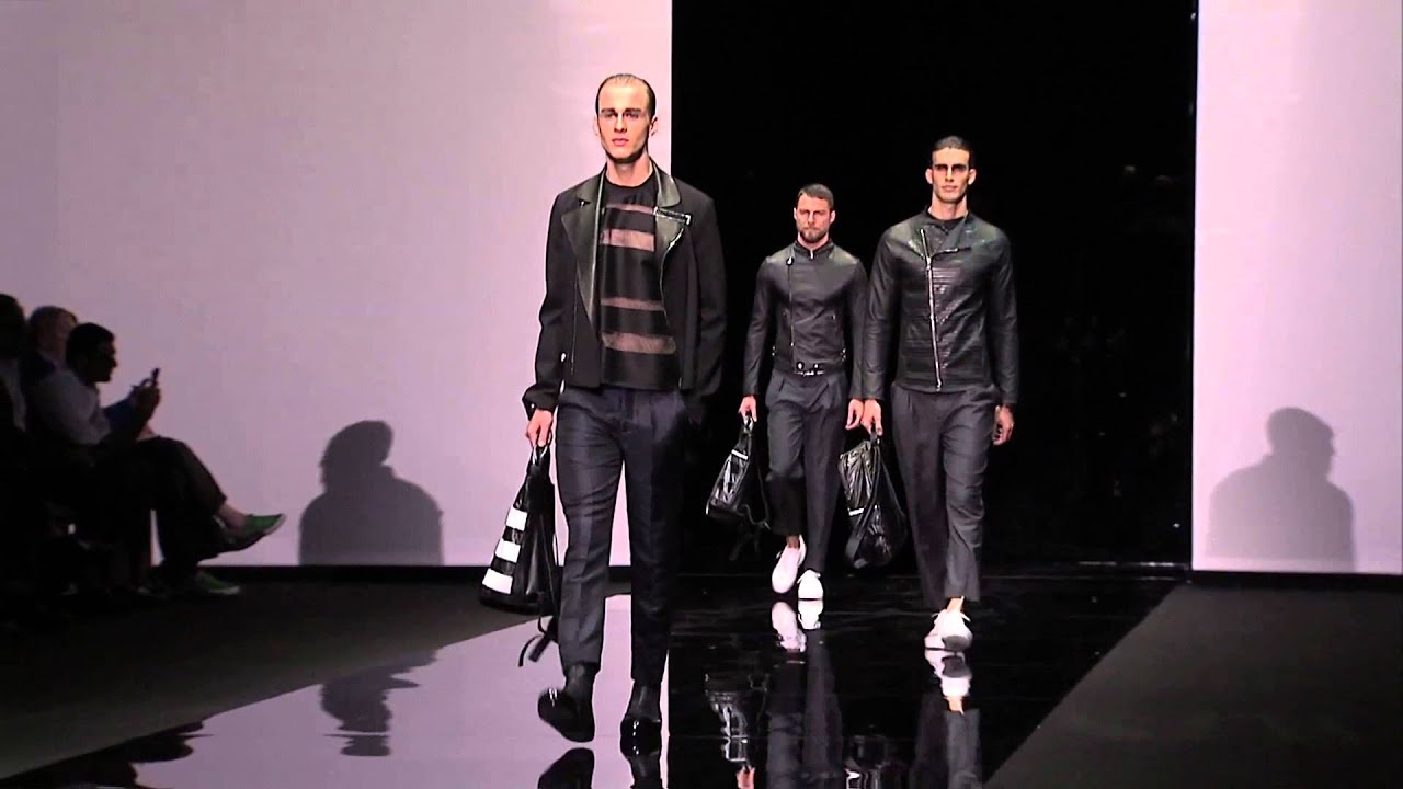 Emporio Armani - 2015 Spring/Summer Menswear Fashion Show