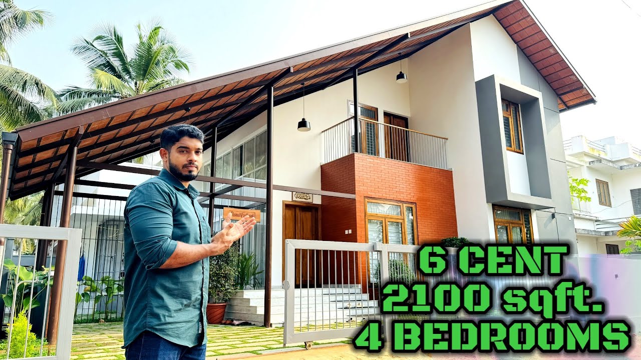 Home tour | 6 സെൻ്റിൽ 2100 square feet | കിടിലൻ വീട്  #home #homedecor #hometour