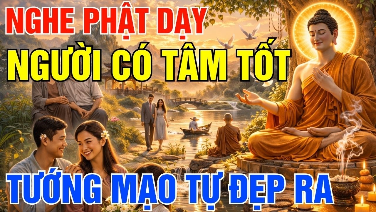 Người Có Tâm Tốt Tướng Mạo Tự Đẹp Ra - Phật Dạy Bí Quyết Không Ai Ngờ Tới | Bình An Phật Pháp