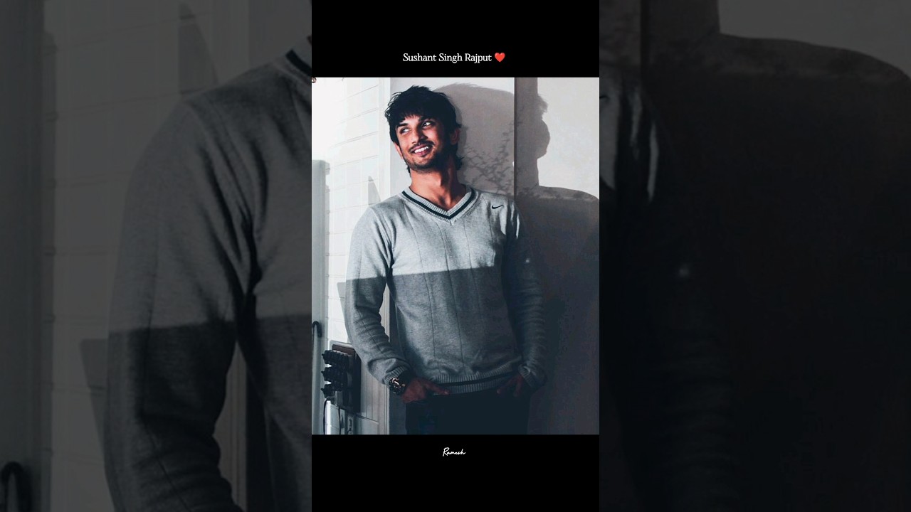 Sushant Singh Rajput Birthday Shorts video❤️🥹