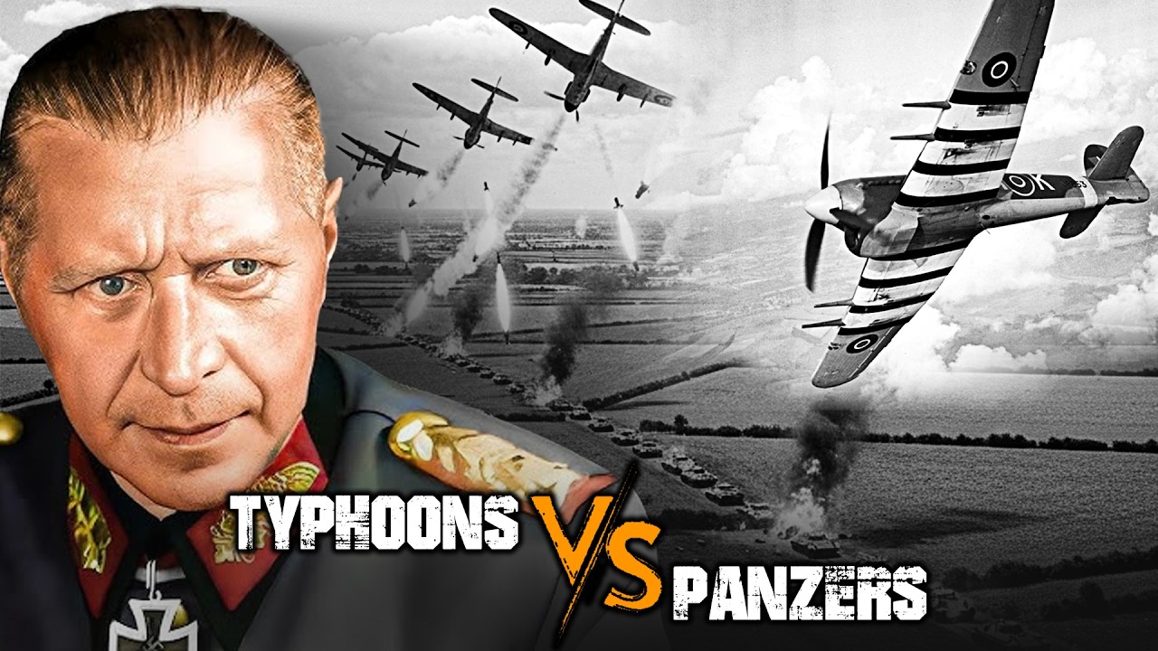 German Panzer General Watched 450 Typhoon Rockets Destroy 175 Tanks in 7 Hours