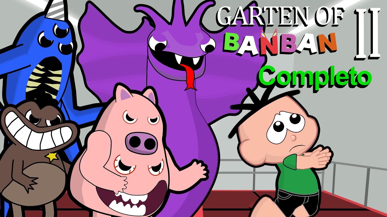 Cebolinha em 4 Episódios Garten of Banban Capitulo 2 Completo