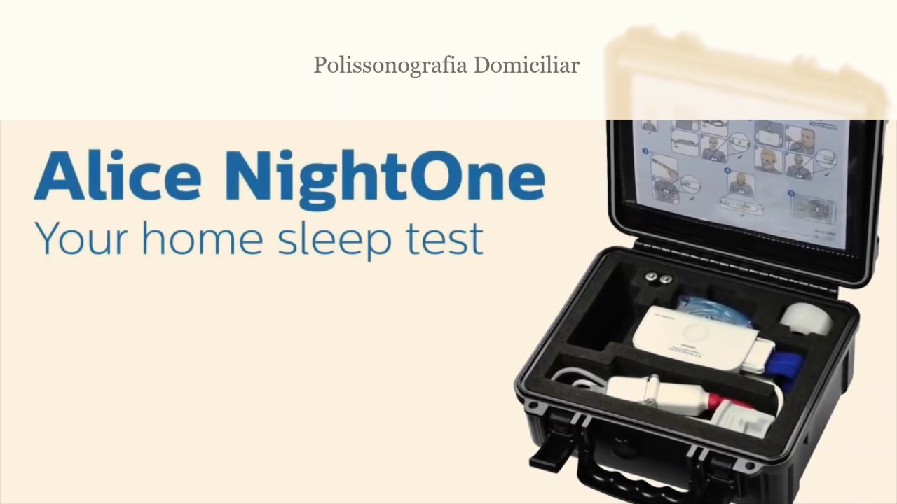Instruções para Polissonografia Domiciliar com Philips Alice NightOne - em Português