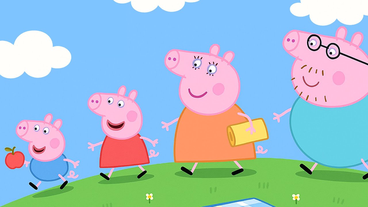 🌤️ Peppa Pig and the Windy Hill Picnic 🧺🐷🌿 | Peppa Pig Funny Animation